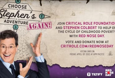 Stephen Colbert Red Nose Day