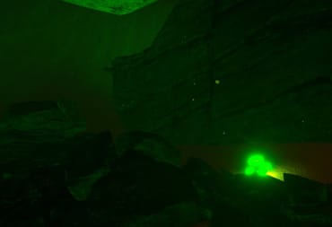 How to Get Uranium in The Planet Crafter Guide - Cover Image Glowing Uranium in a Cave
