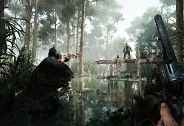 Players aiming at enemies in Hunt: Showdown