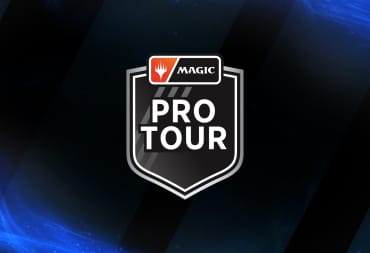 The logo of the Magic Pro Tour on a black background