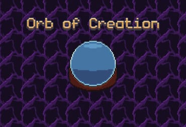 Orb of Creation game page header.