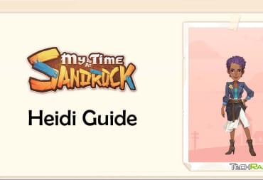 My Time At Sandrock Heidi Guide