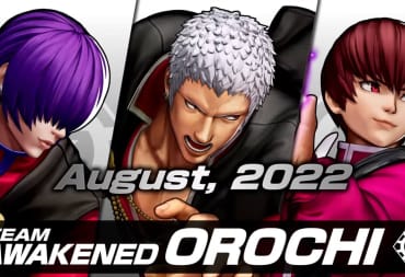 The three new Team Awakened Orochi fighters coming in the new King of Fighters XV DLC