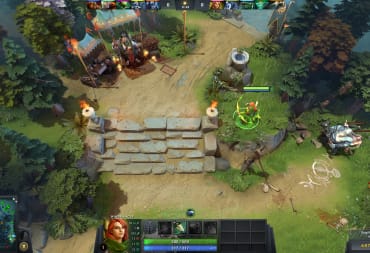 A shot of Dota 2, one of the most popular esports titles in China