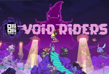 A banner image showing the logo for the OlliOlli World Void Riders DLC