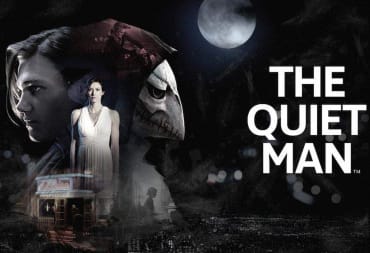 The Quiet Man Header loading screen with 3 characters standing side by side 