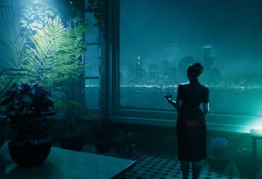 A woman looking out over a city in Vampire: The Masquerade Bloodlines 2