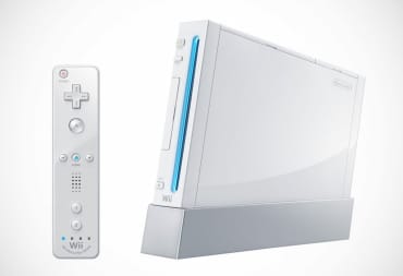 Wii Console, Color White with Wii controller in the photo