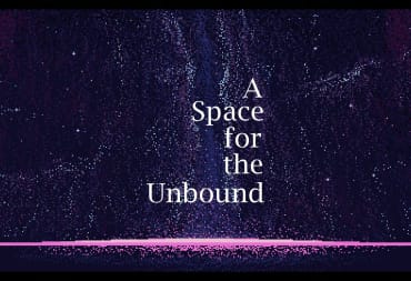 A Space for the Unbound logo that's very understated and 8-bit.
