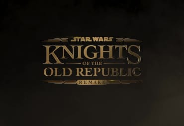 The now indefinitely-delayed Knights of the Old Republic remake logo