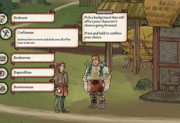 In game decision making from Andreas the main character of Pentiment