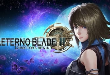 AeternoBlade header  showing the title of the game, PQube Withholding Funds