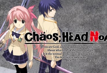 Chaos;Head Noah Key Art featuring the main characters