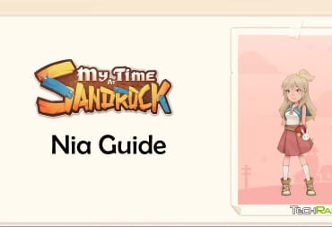 My Time At Sandrock Nia Guide header