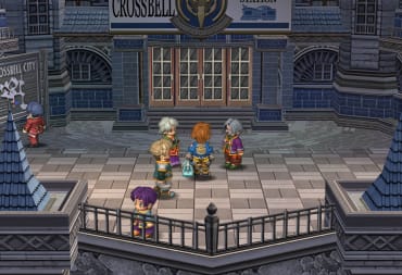 The party stood around in a square in Trails from Zero, one of the games leaked as part of the upcoming NIS America Showcase 2022