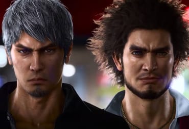 Kazuma Kiryu (sporting a new hairdo) and Ichiban Kasuga in close-up in one of the new Like a Dragon games
