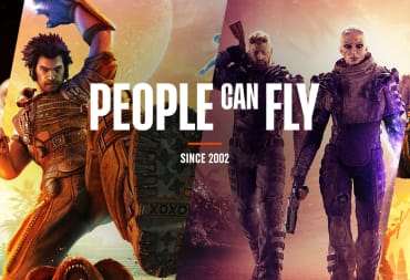 People Can Fly Logo showing off the franchises that it's produced.
