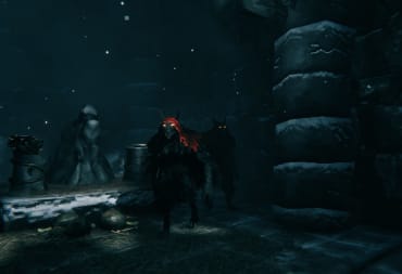 Valheim crossplay update screenshot shows off two sinister looking baddies that clearly want the player dead.