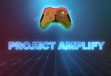 An Xbox controller consisting of two Black hands representing the Xbox Project Amplify initiative