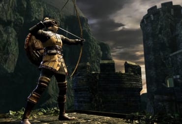 Dark Souls: Prepare to Die Servers screenshot showing a character aiming a bow.