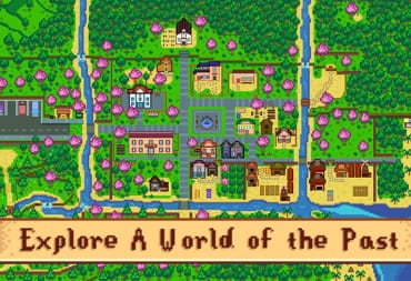 Harvest Moon Stardew Valley Mod screenshot showing off Mineral Town.