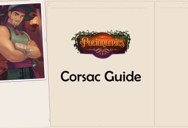 Potionomics Corsac Character Guide header