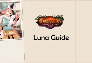 Potionomics Luna Character Guide header