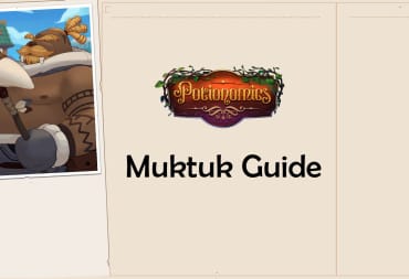Potionomics Muktuk Character Guide header