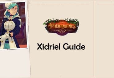 Potionomics Xid Character Guide header