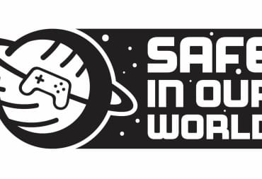 The logo for gaming mental health charity Safe In Our World