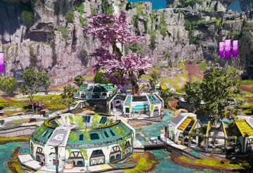 Screenshot from the release video of the new Apex Legends Broken Moon Map, where we see glorious landscapes to traverse 