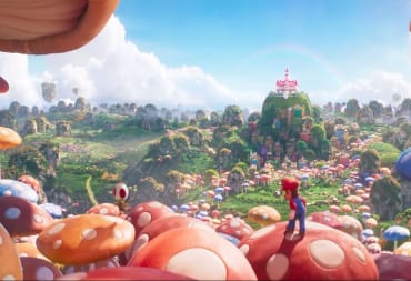 Mushroom Kingdom in Super Mario Bros. Movie Trailer 