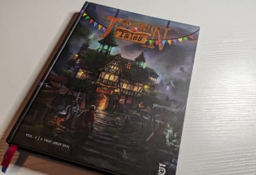 The front cover of Tavern Tales, a D&D 5e supplement