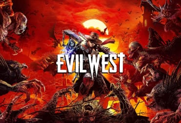 Jesse Rentier surrounded by vampire monsters in the key art for Evil West