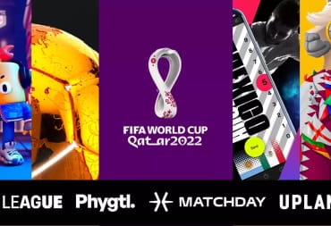 Images showing the four World Cup blockchain games being released by FIFA