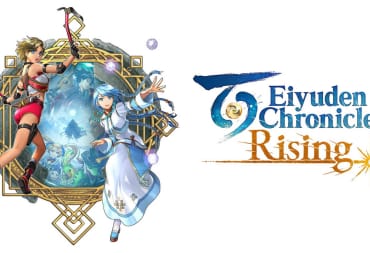Eiyuden Chronicle: Rising game page header.