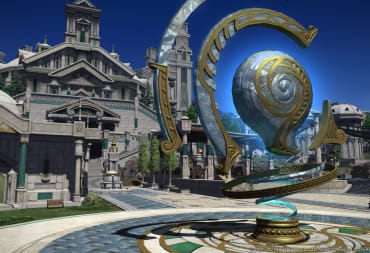 A view of the kingdom of Sharlayan in Final Fantasy XIV