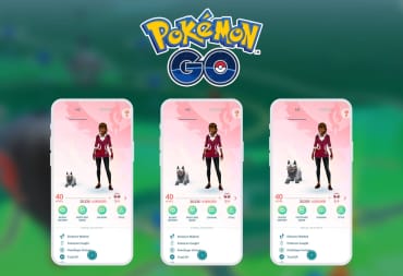 A banner showing the new Pokemon Go sizes XXL and XXS