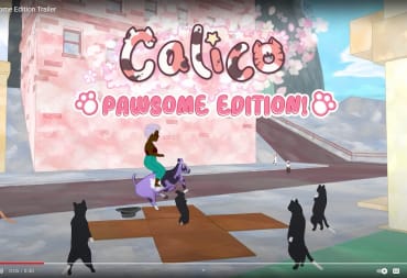 Calico: Pawsome Edition header image, with cats breakdancing 