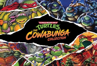 Teenage Mutant Ninja Turtles: The Cowabunga Collection game page header.