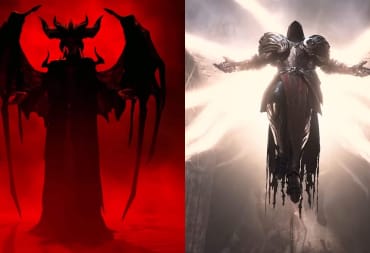 Lilith and Inarius in the Diablo IV release date trailer, which Blizzard has released more info about