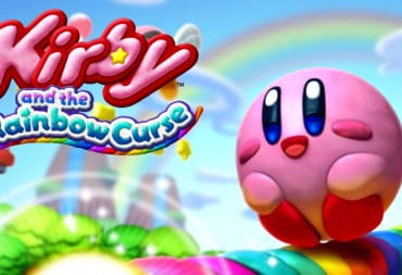 Kirby and the Rainbow Curse Key Art