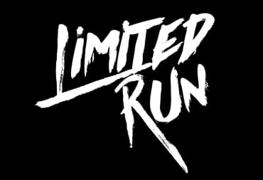 A white Limited Run logo against a black background