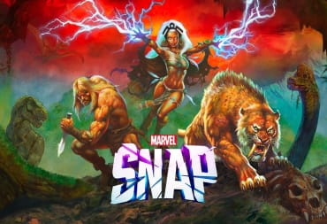 Marvel Snap Savage Lands season with art of Zabu, Storm, and Kazar