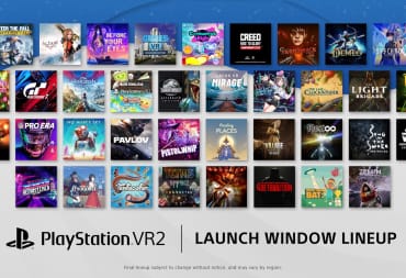 PlayStation VR2 Launch Window Lineup