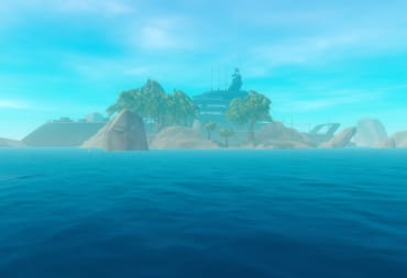 Image of Vasagatan From A Distance In The Game Raft
