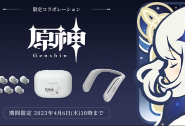 Genshin Impact Earbuds and Nexk Speaker by Sony