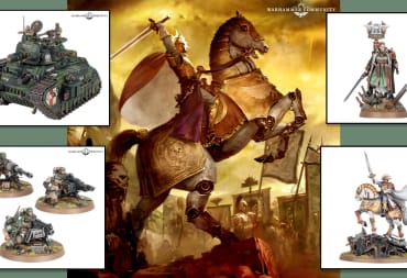 An image featuring several new models for the Warhammer 40K Astra Militarum army