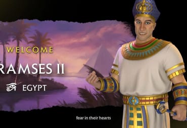Civilization 6 Ramses II