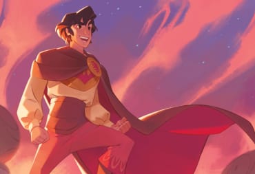 Official artwork of Aladdin from the card game Disney Lorcana